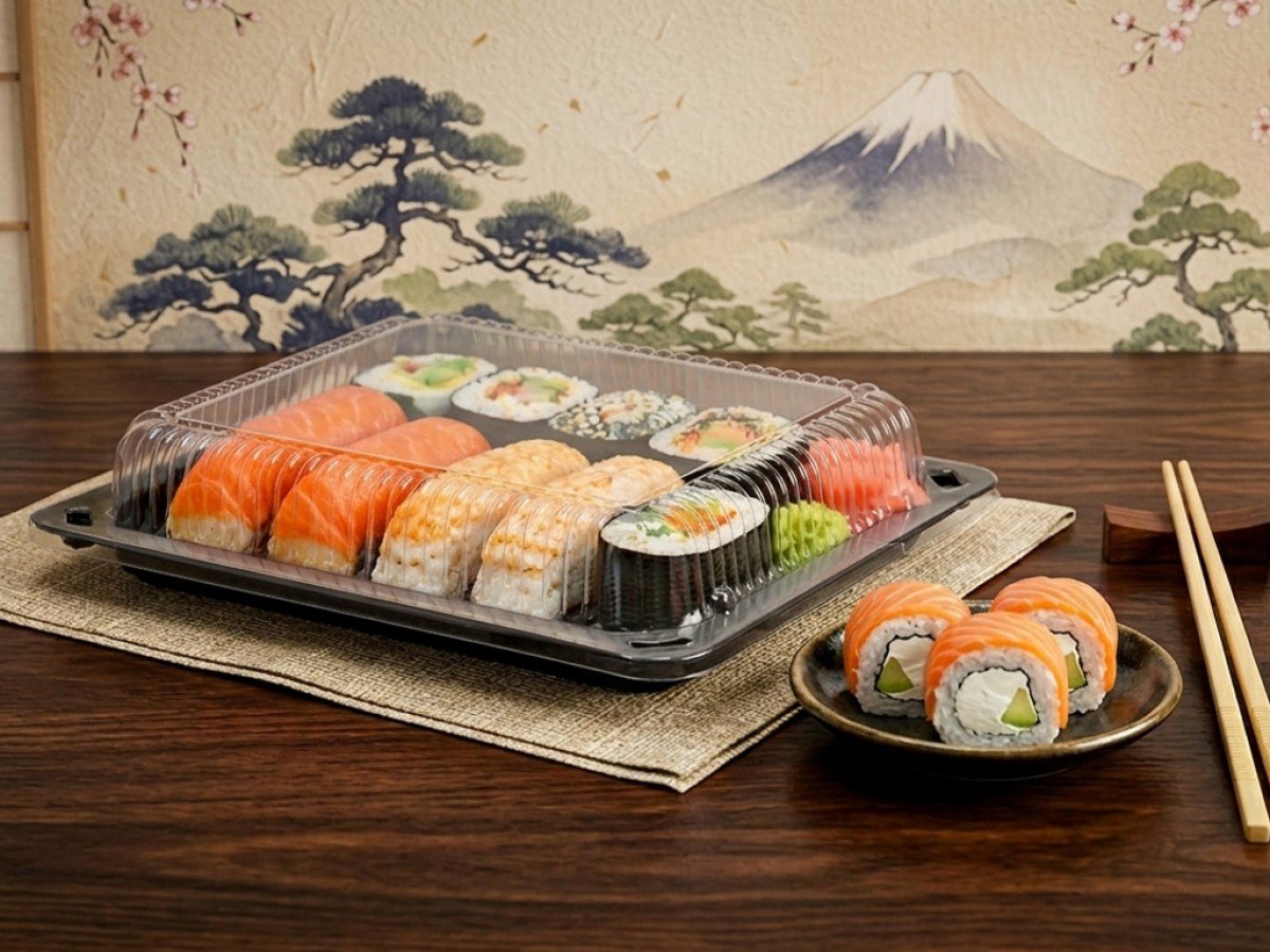 Коррексы для упаковки суши и роллов: удобное решение для доставки